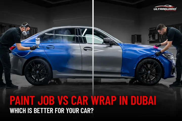 Paint Job vs Car Wrap in Dubai