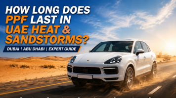 How long does PPF last in UAE heat and sandstorms? 