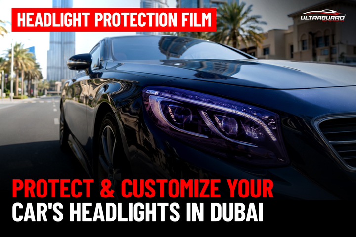 Headlight Protection Film in Dubai