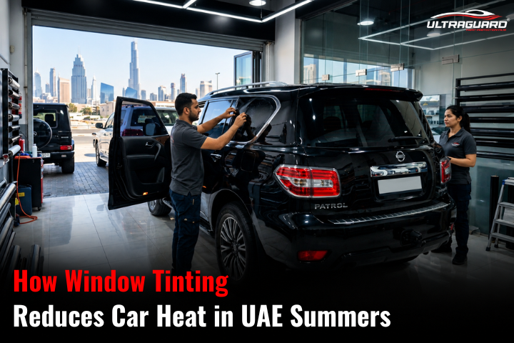 How Window Tinting Reduces Car Heat in UAE Summers